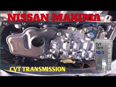 Nissan Maxima CVT Transmission Fluid and  filters change 2013-2019