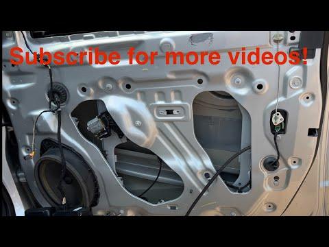 Window Regulator and Door Panel Remove and Replace 2015-2022 2nd Gen Chevy Colorado GMC Canyon Z71