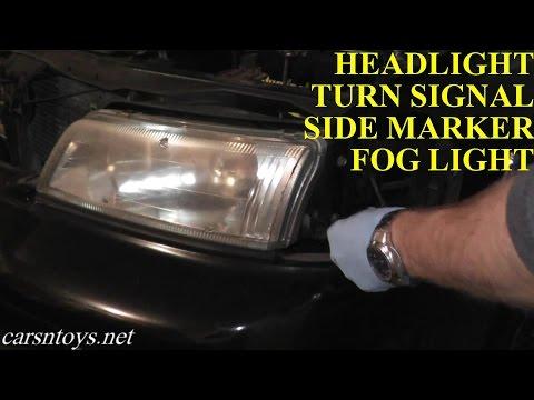 How to Replace the Front Turn Signal Bulb on a 2016-2019 Nissan Maxima (Wheel-Well Access)