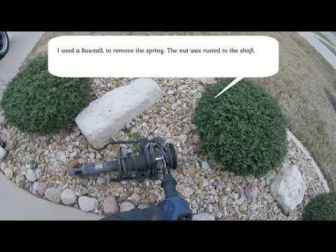 How to Replace Front Struts and Rear Shock Absorbers on a 2016 Ford Flex