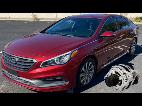 2015-2019 Hyundai Sonata 2.4 Alternator Replacement | Hundai Sonata 2.4 Alternator Replacement