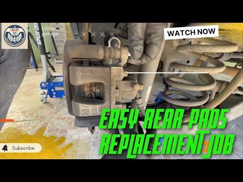 How to Replace Rear Brake Pads on a 2016-2021 Hyundai Tucson (Engine: Inline 4 2.4L)