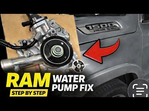 How to Replace the Water Pump on a 2019 Ram 1500 3.6L eTorque (Engine: V8 5.7L)