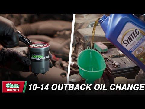 How to Change Engine Oil & Oil Filter on a 2000-2021 Subaru Outback (0W-20 Service) (Engine: Flat 4 2.5L)