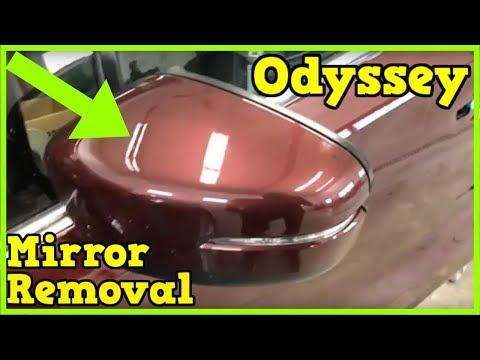 Honda Odyssey - Mirror Removal How to Remove Replace Install Side 2018 2019 2020 2021 2022 2023