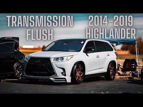 2014-2019 Highlander transmission fluid change