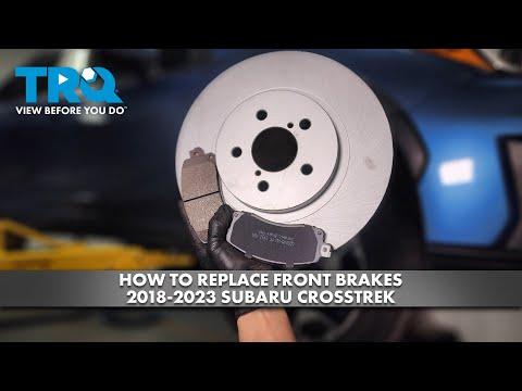 How to Replace Front Brakes 2018-2023 Subaru Crosstrek