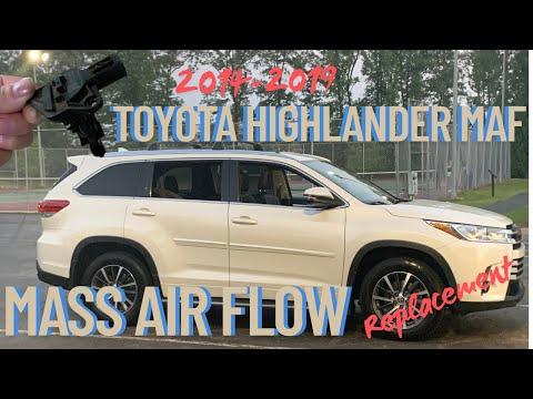 2014-2019 Toyota Highlander Mass Air Flow Sensor Replacement in 5 minutes!