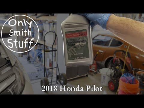 2018 Honda Pilot Transmission Fluid Drain and Refill