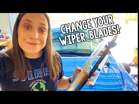 How to Replace Front Windshield Wiper Blades on a 2017-2018 Hyundai Elantra