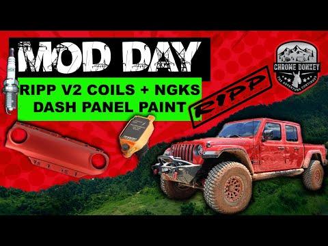 Jeep Gladiator JT &amp; Jeep Wrangler JL 3.6L RIPP Coil Pack + Dash Panel Repainting