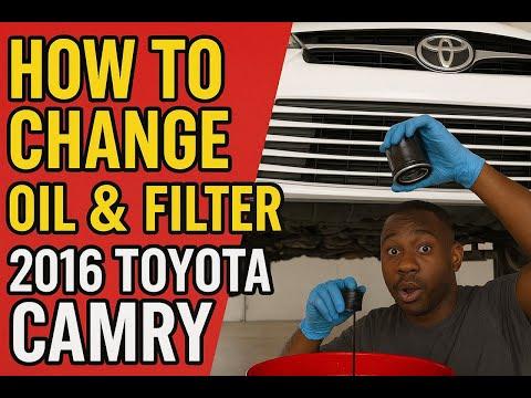 How to Change Engine Oil & Oil Filter on a 2007-2024 Toyota Camry (DIY Guide) (Engine: Inline 4 2.5L)
