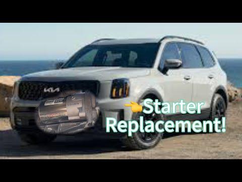 How to Replace the Starter Motor on a 2020-2025 Hyundai Palisade (Step-by-Step) (Engine: V6 3.8L)