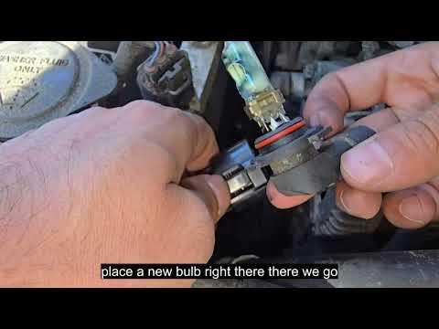 How to Replace Both Headlight Bulbs on a 2011 Toyota Camry | Easy DIY Guide!
