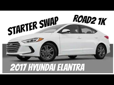 How to Replace the Starter Motor on a 2016-2020 Hyundai Elantra (Engine: Inline 4 2.0L)