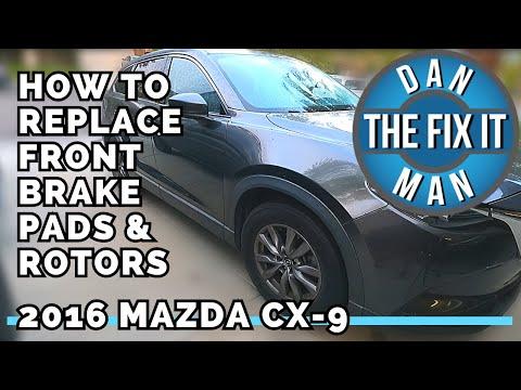 How to Replace Front Brake Pads on a 2016 Mazda CX-9 (Step-by-Step DIY Guide)