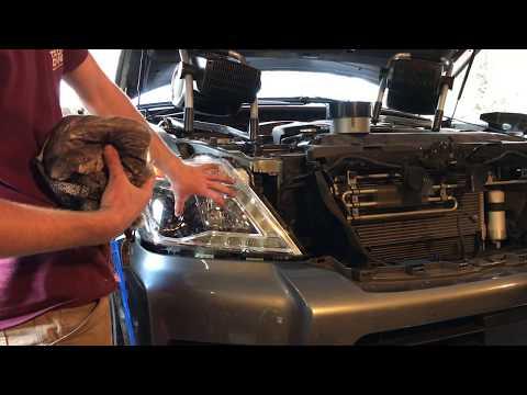 2017 Nissan Armada Headlight/Front End removal