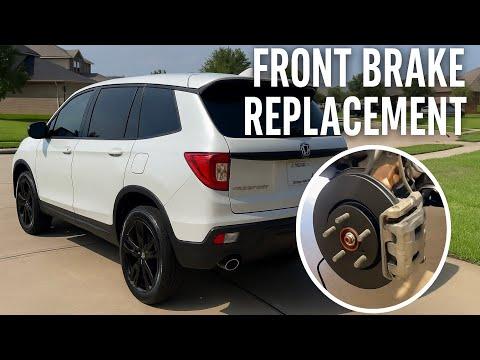 Honda Passport Front Rotor and Brake Pad Replacement | Full Walkthrough + Torque Specs