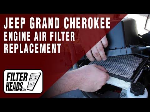 How to Replace Engine Air Filter 2011 Jeep Grand Cherokee V6 3.6L | TA36116, AF5190