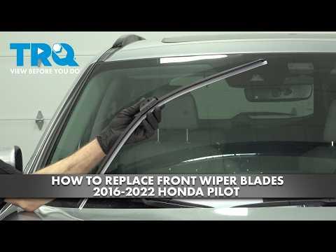 How to Replace Front Wiper Blades 2016-2022 Honda Pilot