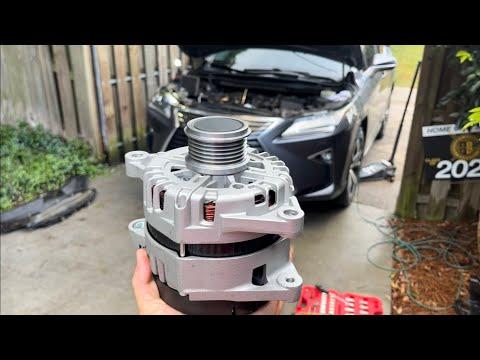 How to Replace the Alternator on a 2016-2022 Lexus RX 350 (Step-by-Step DIY Guide) (Engine: V6 3.5L)