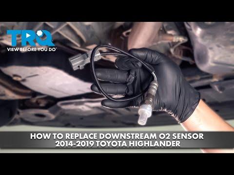 How to Replace Downstream O2 Sensor 2014-2019 Toyota Highlander
