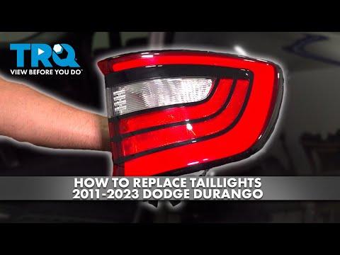 How to Replace Taillights 2011-2025 Dodge Durango