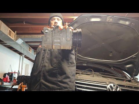 How to Replace the AC Compressor on a 2016-2017 Volkswagen Passat (Engine: Inline 4 1.8L)
