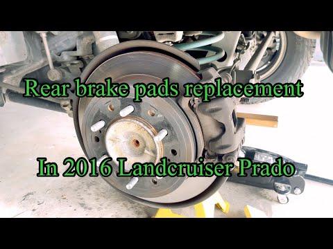 How to Replace Rear Brake Pads on a 2016 Toyota Land Cruiser