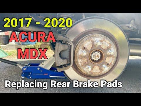 DIY 2017 2018 2019 2020 Acura MDX Replace Rear Brake Pads w/ Electronic Parking Brake (No Scan Tool)