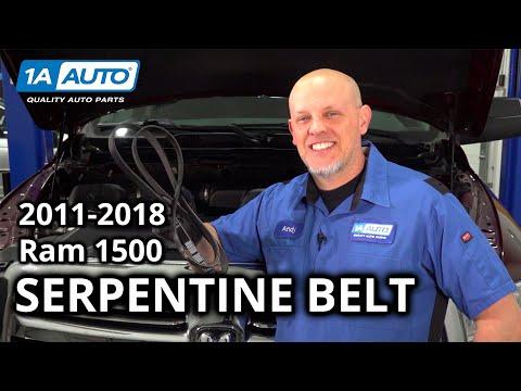 How to Replace Serpentine Belt 2011-2018 Ram 1500