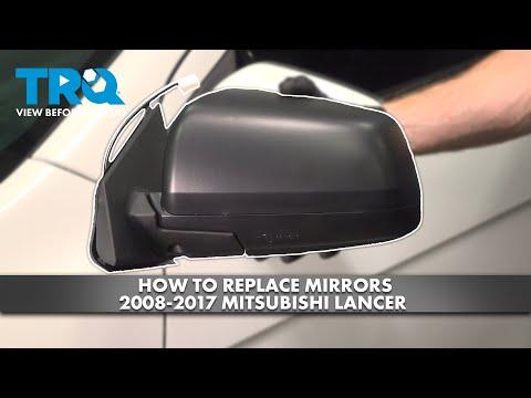 How to Replace the Side View Mirror on a 2015-2016 Mitsubishi Lancer (Left or Right) (Trim: GT | Body: Sedan)