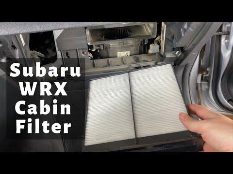 2011 - 2018 Subaru WRX Cabin Air Filter - How To Remove Replace Change - AC A/C Filter Location
