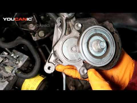 2007-2011 2.4L Toyota Camry Hybrid - Serpentine Belt and Tensioner Pulley Removal