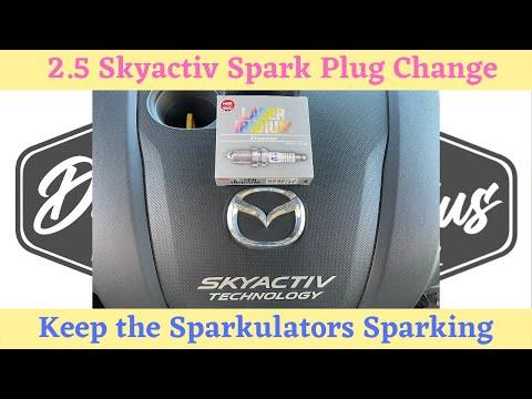 How to: Change Your Spark Plugs! | 2014 -2021 2.5 Skyactiv Mazda 2 3 6 CX5 CX9