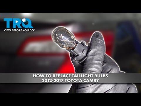 How to Replace Both Taillight Bulbs on a 2004-2018 Toyota Camry (Trim: LE)