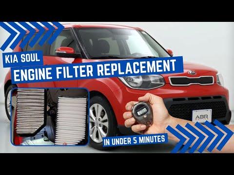 How to Replace the Engine Air Filter on a 2012-2019 Kia Soul (DIY Guide) (Engine: Inline 4 1.6L)