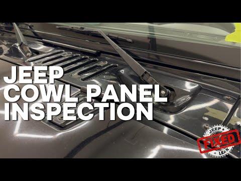 Cowl Panel Maintenance | Prevent Water Leaks in Your Jeep Wrangler