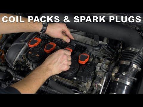 VW/Audi 2.0T Coil Packs and Spark Plugs (Removal and Install DIY)
