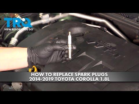 How to Replace Spark Plugs on a 2009-2019 Toyota Corolla 1.8L (Engine: Inline 4 1.8L)