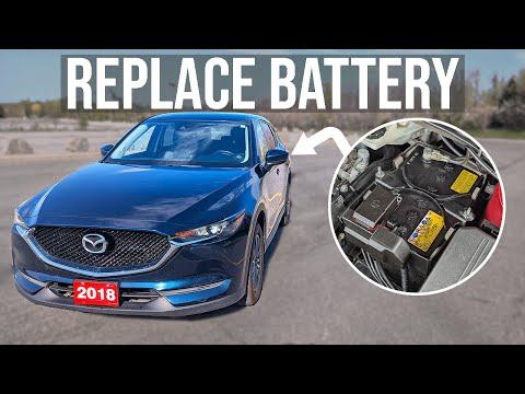 How to [EASILY] Replace the Battery - Mazda CX-5 (2017-2021)