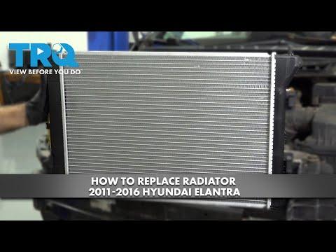 How to Replace Radiator 2011-2016 Hyundai Elantra