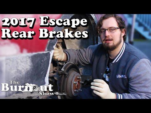 How to Replace Rear Brake Pads on a 2017-2026 Ford Escape (Engine: Inline 4 2.0L)