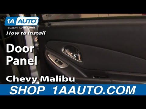 How to Replace Rear Window Regulator on a 2008 Chevrolet Malibu (Left or Right) (Trim: SS)