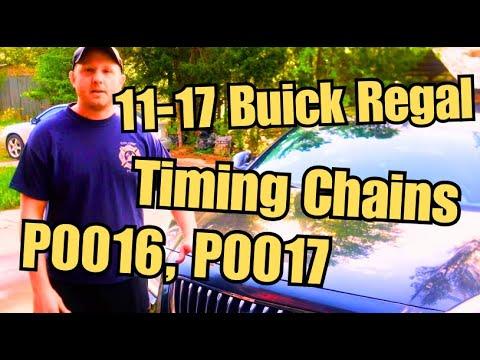 2011-2017 Buick Regal P0016, P0017 - Timing Chain Replacement.