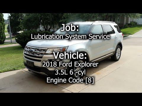How to Change Engine Oil & Replace the Oil Filter on a 2012-2023 Ford Explorer (Engine: V6 3.5L)