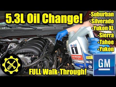 2014 - 2019 GM 5.3 Liter V8 (L83): Oil &amp; Filter Change - Full Walkthrough!