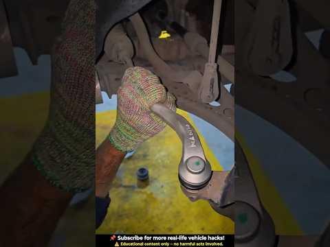 How to Replace Outer Tie Rod End | Fix Shaky Steering &amp; Tire Wear 🚗🔧