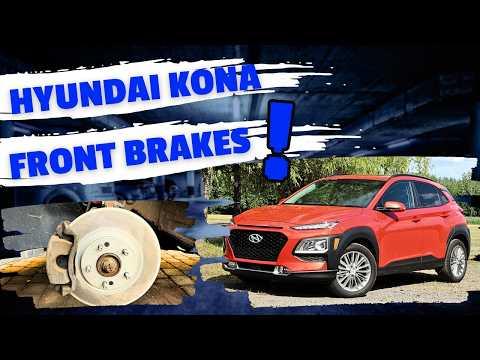 How to Replace Front Brake Pads and Rotors on a 2018-2022 Hyundai Kona (Trim: Ultimate | Engine: Inline 4 1.6L)