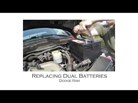 How to Replace Dodge Diesel Truck Battery Batteries 2500 3500